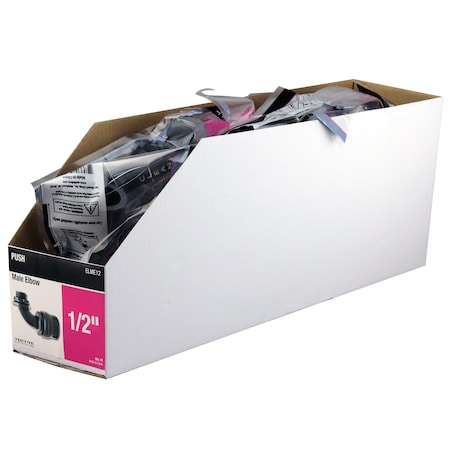 Apollo Conduit Fitting Elbow, Push-On, Stainless Steel ELME12